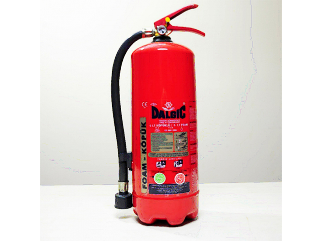 6 KG Köpüklü Yangın Söndürücü Cihaz